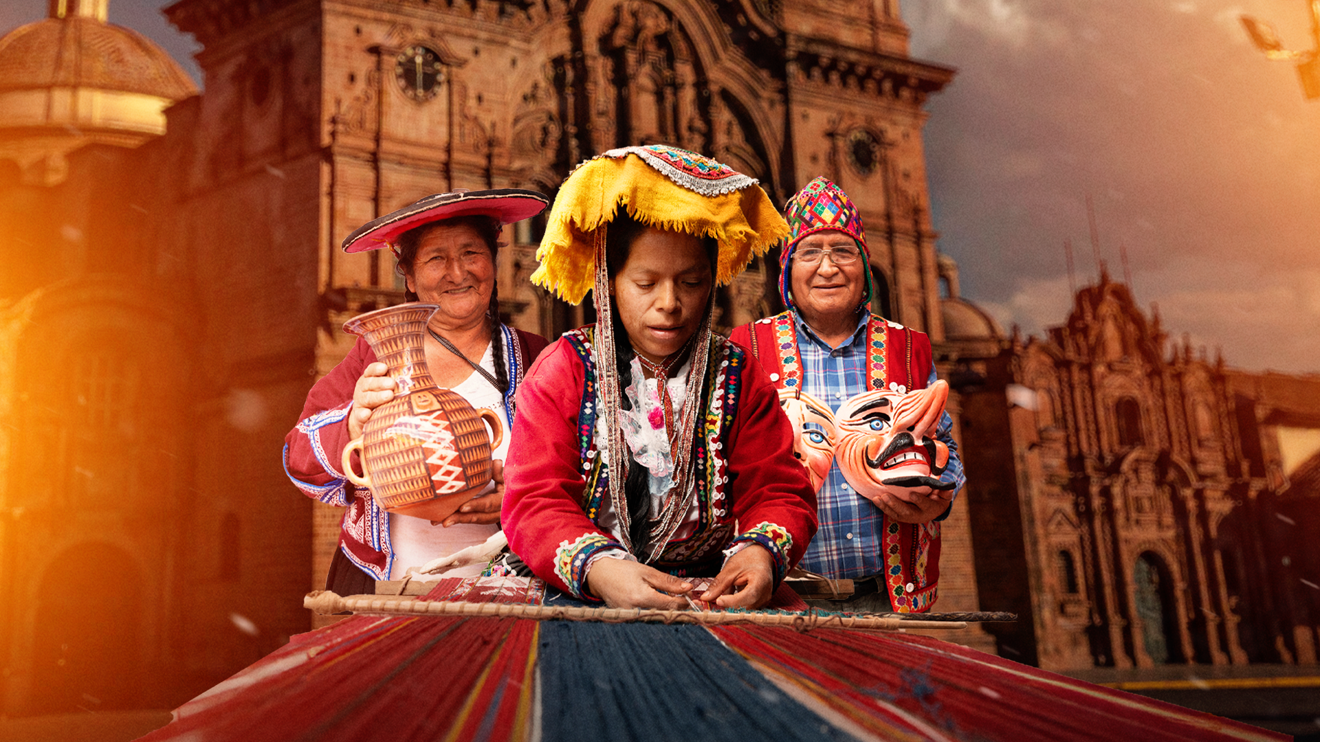 Textiles artesanales del Cusco